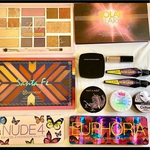 Makeup lot by Paris Hilton, BH Cosmetics, BYS, Eddie Funkhouser, & Wet N Wild